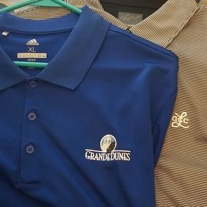 Lot of 2 Premium Golf Shirts Size XL